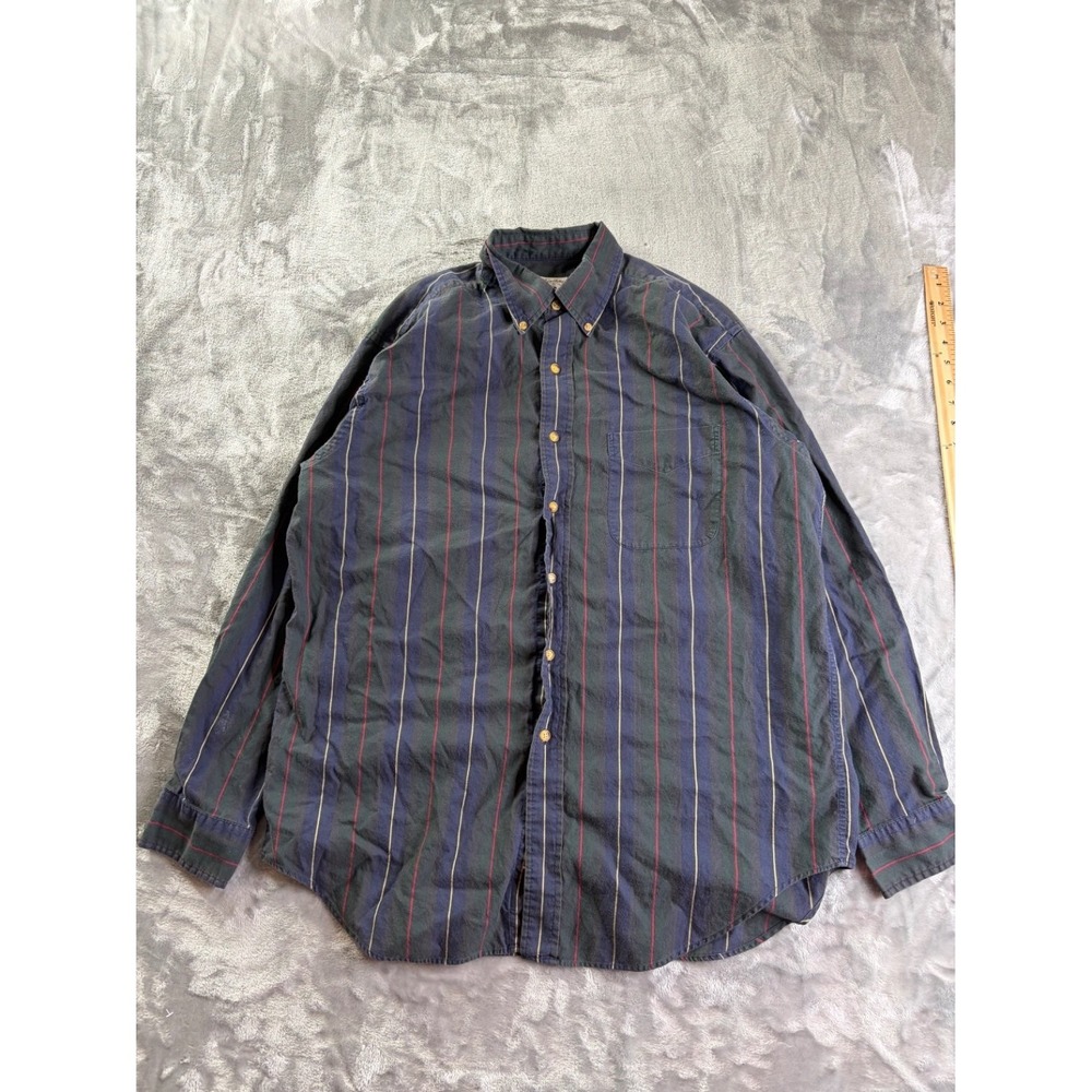 Brooks Brothers Sport Shirt Men's Button-Down L Multicolor Single Chest Pocket